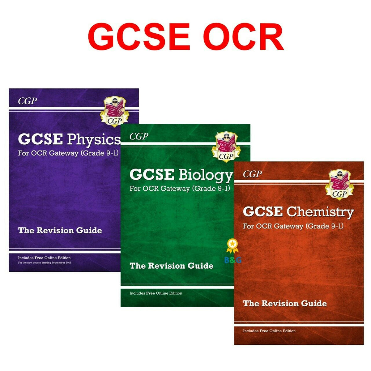 Grade 9-1 GCSE OCR Biology Physics and Chemistry Gateway Revision