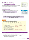 KS3 Maths Student Books with Answers Year 7, 8 , 9 Key Stage 3 Cgp 2021