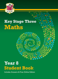 KS3 Maths Student Books with Answers Year 7, 8 , 9 Key Stage 3 Cgp 2021