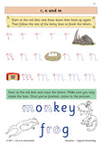 Ages 4-5 English Targeted Practice Book Handwriting  Reception CGP