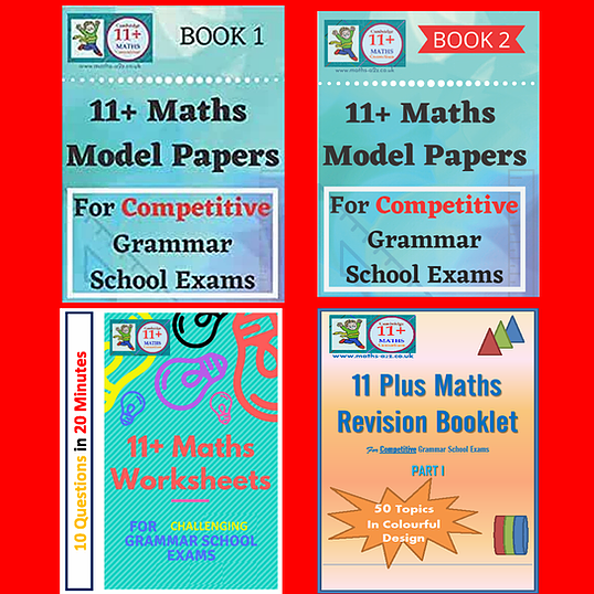 11+ Book Bundle for Competitive Grammar School Exams