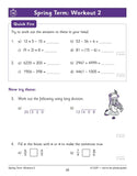 KS2 Year 6  Maths 10 Minute Weekly Workouts Arithmetic with Answer CGP