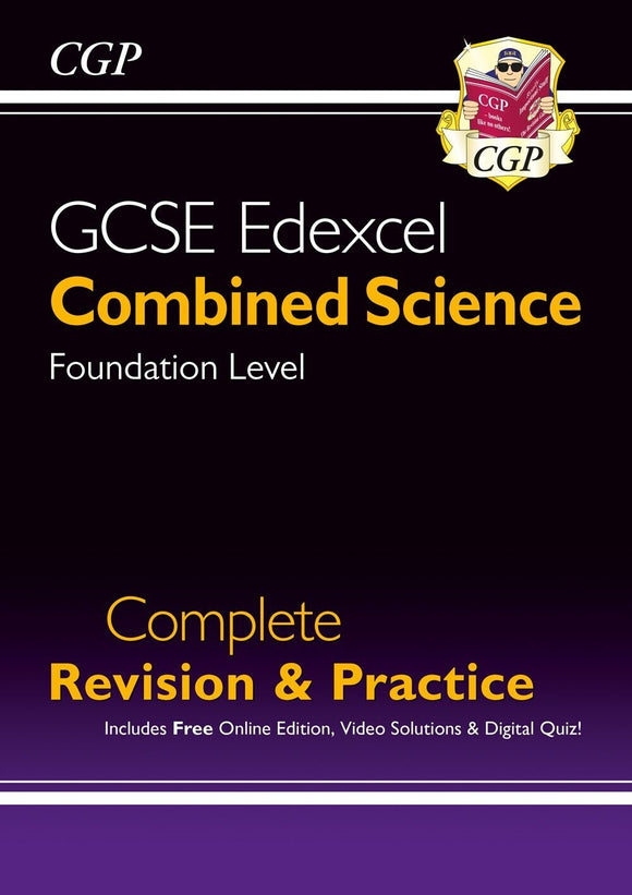 New GCSE Combined Science Edexcel Foundation Complete Revision Practice KS4 2022