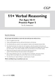 11+ Plus GL Year 6 Maths English Verbal Non-Verbal Practice Papers PACK 2 CGP