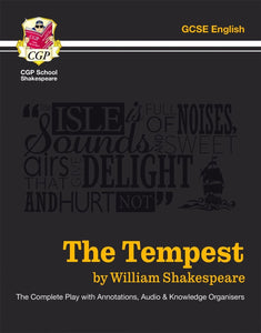 New The Tempest - The Complete Play By William Shakespeare KS4 CGP 2022