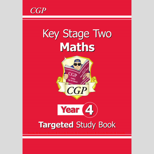 KS2 Year 4  Maths Targeted Study Book included Answer Ages 8-9 CGP