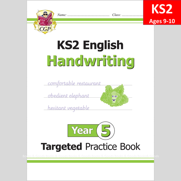 KS2 Year 5 English Targeted Practice Book Handwriting  CGP