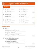 KS2 Year 4 Maths Times Tables 10 Minute Weekly Workouts with Answer CGP