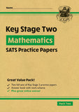 KS2 Maths SATS Practice Papers Pack 2 with Answers Ages 7-11 Key Stage 2 CGP