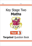 KS2 Year 3 Maths English Handwriting Targeted Question Books with Answer CGP