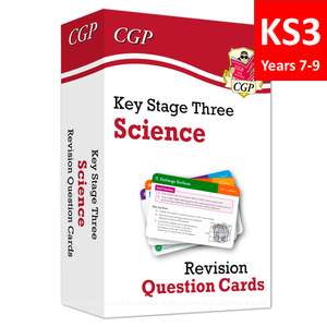 KS3 Year 7-9 Science Revision Question Cards Biology Physics Chemistry CGP