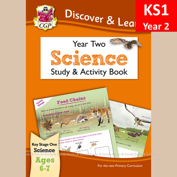 KS1 Year 2 Discover and Learn Science Study and Activity Book CGP