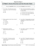 Grade 9-1 GCSE AQA Biology Physics & Chemistry 10-Minutes Test with Answer CGP