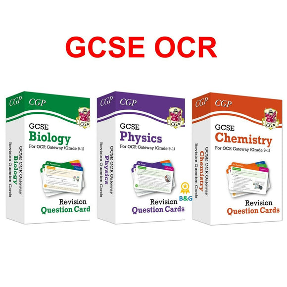 GCSE OCR Biology Physics and Chemistry Gateway Revision Question