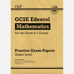 GCSE Maths Edexcel Practice Papers Higher - Grade 9-1 Course with Answer CGP