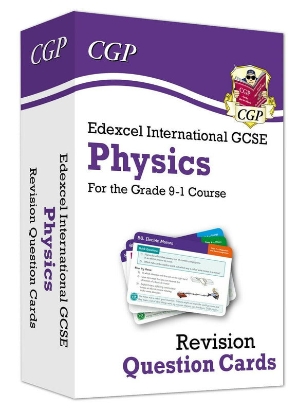 Edexcel International Grade 9-1  GCSE Physics Revision Question Cards CGP