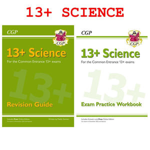 New 13+ Plus Science Revision & Workbook Common Entrance Exam From Nov 2022 CGP