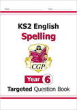 KS2 Year 6 English Targeted Question Book Grammar Punct Spelling and Answer CGP