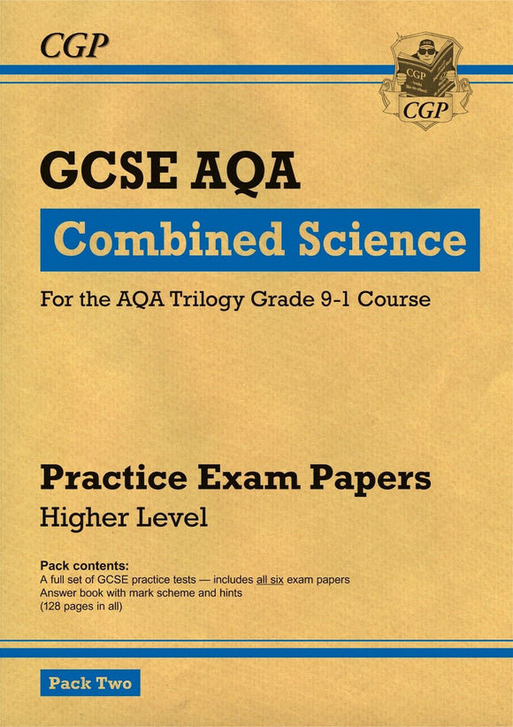 Grade 9-1 GCSE Combined Science AQA Practice Papers: Higher Pack 2 CGP