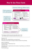 GCSE AQA Spanish Grammar & Translation Revision Question Cards CGP