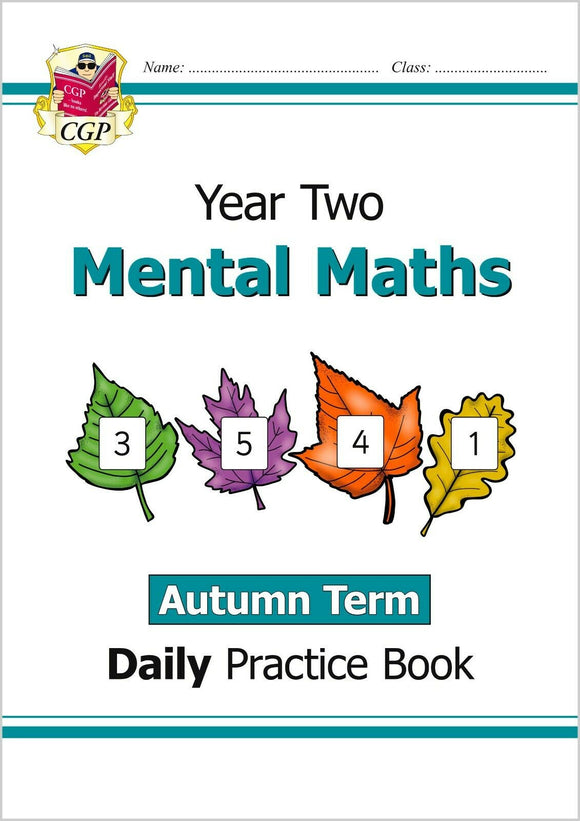 KS1 Year 2 Mental Maths Daily Practice Book with Answer Autumn Term CGP