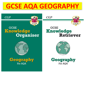 GCSE AQA GEOGRAPHY Knowledge Organiser and Knowledge Retriever CGP