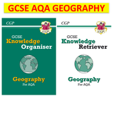 GCSE AQA GEOGRAPHY Knowledge Organiser and Knowledge Retriever CGP