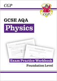 GCSE Grade 9-1 Physics AQA Exam Practice Workbook Foundation and Answer CGP