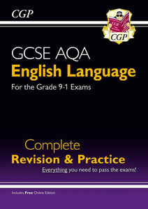 GCSE AQA Grade 9-1 English Language Complete Revision & Practice CGP