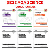 GCSE AQA Biology Physics Chemistry Exam Practice Workbook Foundation Answers CGP