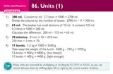 11+ Plus CEM Revision Question Cards Maths Word Problems  Ages 10-11 CGP