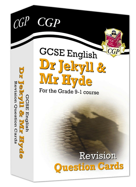 GCSE Grade 9-1 English - Dr Jekyll and Mr Hyde Revision Question Cards CGP