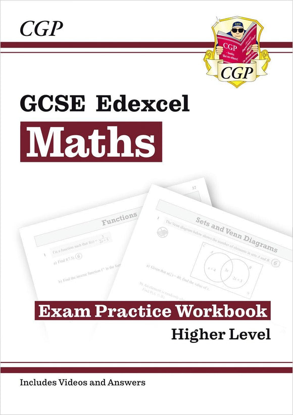 New GCSE Maths Edexcel Exam Practice Workbook Higher with Answer CGP 2022