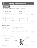 KS2 Year 3 Maths 10 Minute Weekly Workouts Arithmetic with Answer CGP