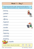 KS2 Year 4 Handwriting Daily Practice Books Spring Summer and Autumn Term CGP