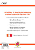 NEW 11+ Year 6 Non Verbal Practice Book & Assessment For All Test Providers CGP