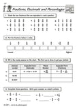 KS2 Year 5 Maths Workout and Mental Workout with Answer CGP