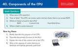 GCSE AQA Grade 9-1 Computer Science Revision Question Cards 2022 and beyond CGP