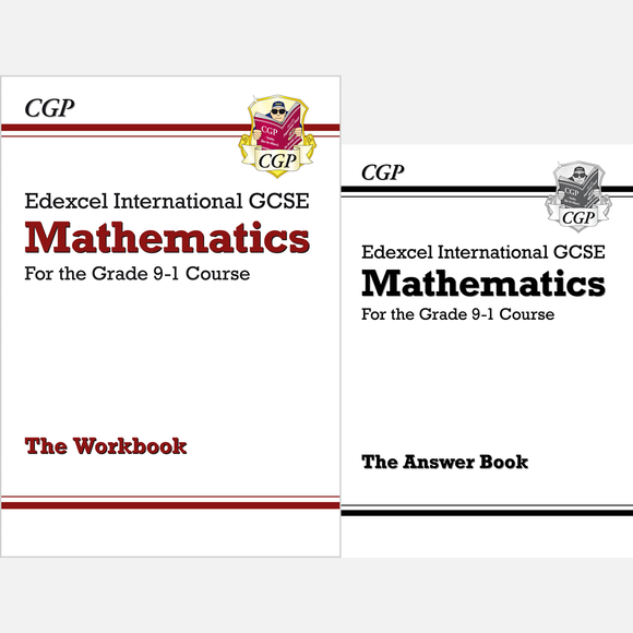 Edexcel International GCSE Maths Workbook Grade 9-1 Course and Answer CGP