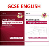 New GCSE English Language & Literature Revision Guide & Workbook KS4 Cgp 2023