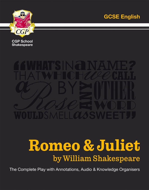 New GCSE English Romeo & Juliet - The Complete Play KS4 CGP 2022