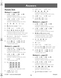 KS2 Year 3 Maths 10 Minute Weekly Workouts Arithmetic with Answer CGP