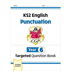 New KS2 SATS English Year 6 Punctuation Targeted Question Book with Answer CGP