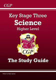 KS3 Years 7-9 Maths Science & English Study Guides HIGHER LEVEL with Answer CGP