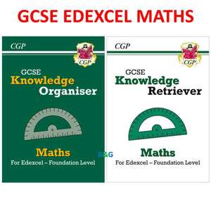 New GCSE Maths Edexcel Knowledge Organiser and Retriever Foundation CGP