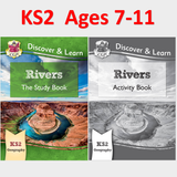 KS2 Geography Rivers Study and Activity Books Ages 7-11 CGP