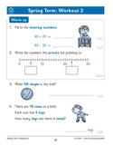 KS1 Year 2 Maths and English 10-Minute Weekly Workouts with Answer CGP