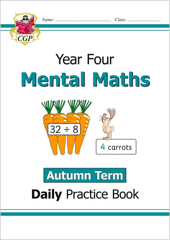 KS2 Year 4 Mental Maths Daily Practice Book  AUTUMN Term with Answer CGP