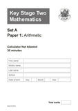 KS2 Maths & English SATS Practice Papers Pack 2 for 2022 tests with Answer CGP