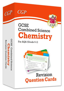 9-1 GCSE Combined Science: Chemistry AQA Revision Question Cards CGP